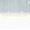 LED light curtain 200 cm cold white 240 LED Christmas lighting with 12 functions, festive light string