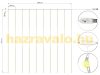 LED light curtain, 300 LED warm white, 3x3 meters with remote control, timer USB Christmas decoration, lighting