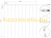 LED light curtain, 300 LED color, 3x3 meters with remote control, timer USB Christmas decoration, lighting