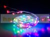 LED light curtain, 300 LED color, 3x3 meters with remote control, timer USB Christmas decoration, lighting