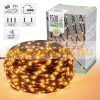 Christmas light string with LED built into the wire 45 m light chain 1500 LEDs, warm white, with 8 functions