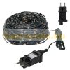 Christmas light string with LED built into the wire 45 m light chain 1500 LEDs, warm white, with 8 functions