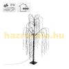 Illuminated sad willow decoration 190x120 cm, warm white, 400 LED metal and plastic, outdoor lighting, wood decor