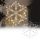 Illuminated snowflake Christmas decoration 87 cm, 288 LED warm white Christmas lighting