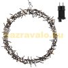 Christmas decoration with light-up wreath Ø38cm, 300 LED warm white light-wreath, Christmas lighting