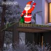 Inflatable Christmas Santa figure 180 cm with LED lighting, outdoor/indoor