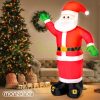 Inflatable Christmas Santa figure 250 cm with LED lighting, outdoor/indoor