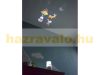LED projector set of 2 with 24 Christmas motifs, with remote control indoor LED projector