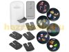 LED projector set of 2 with 24 Christmas motifs, with remote control indoor LED projector