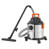 Nedves–száraz porszívó 20l 1200W rozsdamentes acél műhely- és háztartási porszívó fújó funkcióval
