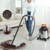 Nedves–száraz porszívó 20l 1200W rozsdamentes acél műhely- és háztartási porszívó fújó funkcióval