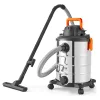 Nedves–száraz porszívó 30 literes rozsdamentes 1200W, nagy szívóerővel, fújó funkcióval, műhelybe és otthonra