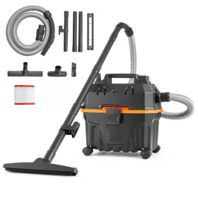   Porszívó 15 literes nedves–száraz takarítógép 1200W fújó funkcióval, állatszőrhöz, garázshoz és háztartáshoz
