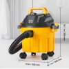 Porszívó nedves-száraz takarítógép 10 liter hatékony szívás- és fúvási teljesítmény
