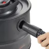 Hamuporszívó 1200W 15 literes HEPA szűrővel, hőálló fém tömlővel, 16 kPa szívóerővel kandallóhoz, grillekhez