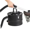 Hamuporszívó 1200W 15 literes HEPA szűrővel, hőálló fém tömlővel, 16 kPa szívóerővel kandallóhoz, grillekhez