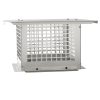 Kéményfedél rozsdamentes acélból 416x416x250 mm madár- és esővédelemmel