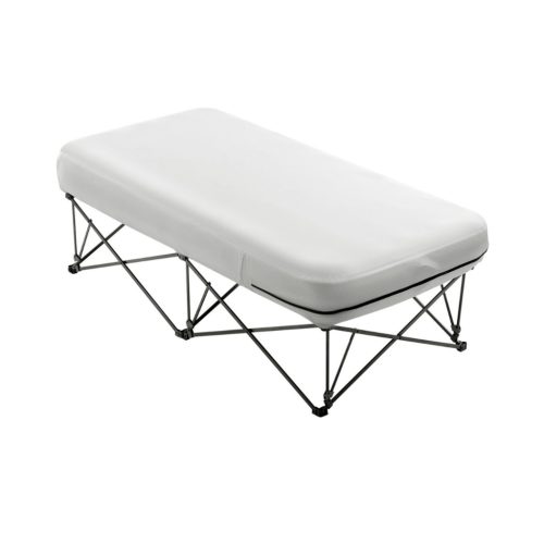 Kempingágy 136 kg teherbírású 188x99x61 cm önfelfújó egyfős felfújható vendégágy vázzal