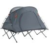 Folding double camping bed with tent and mattress, double bed with tent, camping double bed, romantic hiking