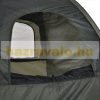 Folding single camping bed with tent with sleeping bag and mattress