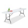 Folding garden camping table 73.5 x 241 x 70 cm