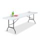 Folding garden camping table 73.5 x 241 x 70 cm