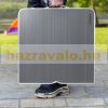 Folding aluminum camping table 120x60x55/62/70 cm adjustable height picnic table, suitcase table