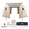 Pop-up kemping pavilon sátor 4,57x4,57 m 13 oldalú gömb alakú party sátor 12-15 fő részére