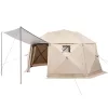 Pop-up kemping pavilon sátor 4,57x4,57 m 13 oldalú gömb alakú party sátor 12-15 fő részére