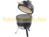  2in1 Kamado ceramic grill and smoker with thermometer, ventilation Ø 27 cm