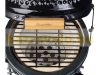  2in1 Kamado ceramic grill and smoker with thermometer, ventilation Ø 27 cm
