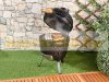  2in1 Kamado ceramic grill and smoker with thermometer, ventilation Ø 27 cm