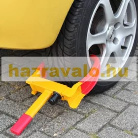   Lopás gátló 1 pár kerékőr autó lakókocsi, utánfutó kerékbilincs Autógumi gumiabroncs kerékzár 2db