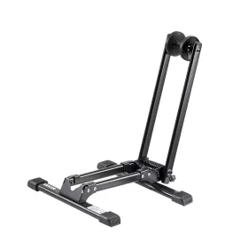   Szabadon álló kerékpártartó vertikális és horizontális biciklitartó 20–27"kerékpárokhoz, max. 50 mm gumiszélességig