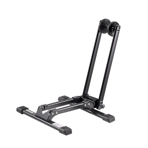 Szabadon álló kerékpártartó vertikális és horizontális biciklitartó 20–27"kerékpárokhoz, max. 50 mm gumiszélességig