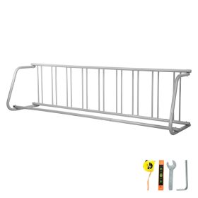   Biciklitartó 9 férőhelyes padlón álló kerékpártároló egyoldalas acél biciklitároló garázsba, udvarra, utcafrontra