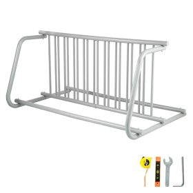   Álló kerékpártartó 10 tartóval 1,5 m acélhálós kerékpártartó, kétoldalas tárolóállvány 10 kerékpár számára