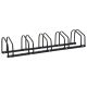 Bicycle rack bicycle storage 130x33x27 cm metal for 5 bicycles