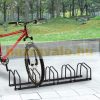 Bicycle rack bicycle storage 130x33x27 cm metal for 5 bicycles