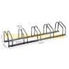 Bicycle rack bicycle storage 130x33x27 cm metal for 5 bicycles