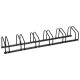 Bicycle rack bicycle storage 160x33x27 cm metal for 6 bicycles