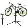 Bicycle repair and assembly stand folding adjustable height between 102 and 200 cm