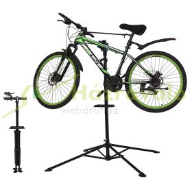   Kerékpár bicikli javító- és szerelőállvány összecsukható állítható magasság 102 és 200 cm között