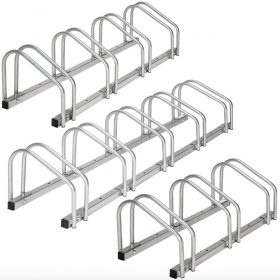   Kerékpártartó 4 részes beltérre vagy kültérre bicikli tartó 4 beállásos parkoló