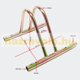   Kerékpár tároló bővíthető kerékpártartó, toldható parkoló beltérre vagy kültérre bicikli tartó állvány