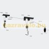 Bicycle storage hanger holder hook bicycle hanger lifting hook for ceiling, ceiling suspension