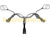 Bicycle mirror 1 pair of bicycle rear view mirror right and left 2 pcs 