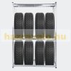 Professional tire rack 165x100x40 cm for 8 tires 100 kg 