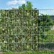 Ribbon with laurel pattern that can be attached to a board fence, 26 m long, 19 cm high, plastic anti-view wind deflector