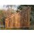 Bambusz kerítés design térelválasztó 180x90/180 cm sötétbarna